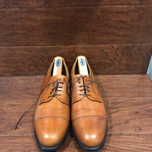 Allen Edmonds Tan Leather Men's Dress Shoes